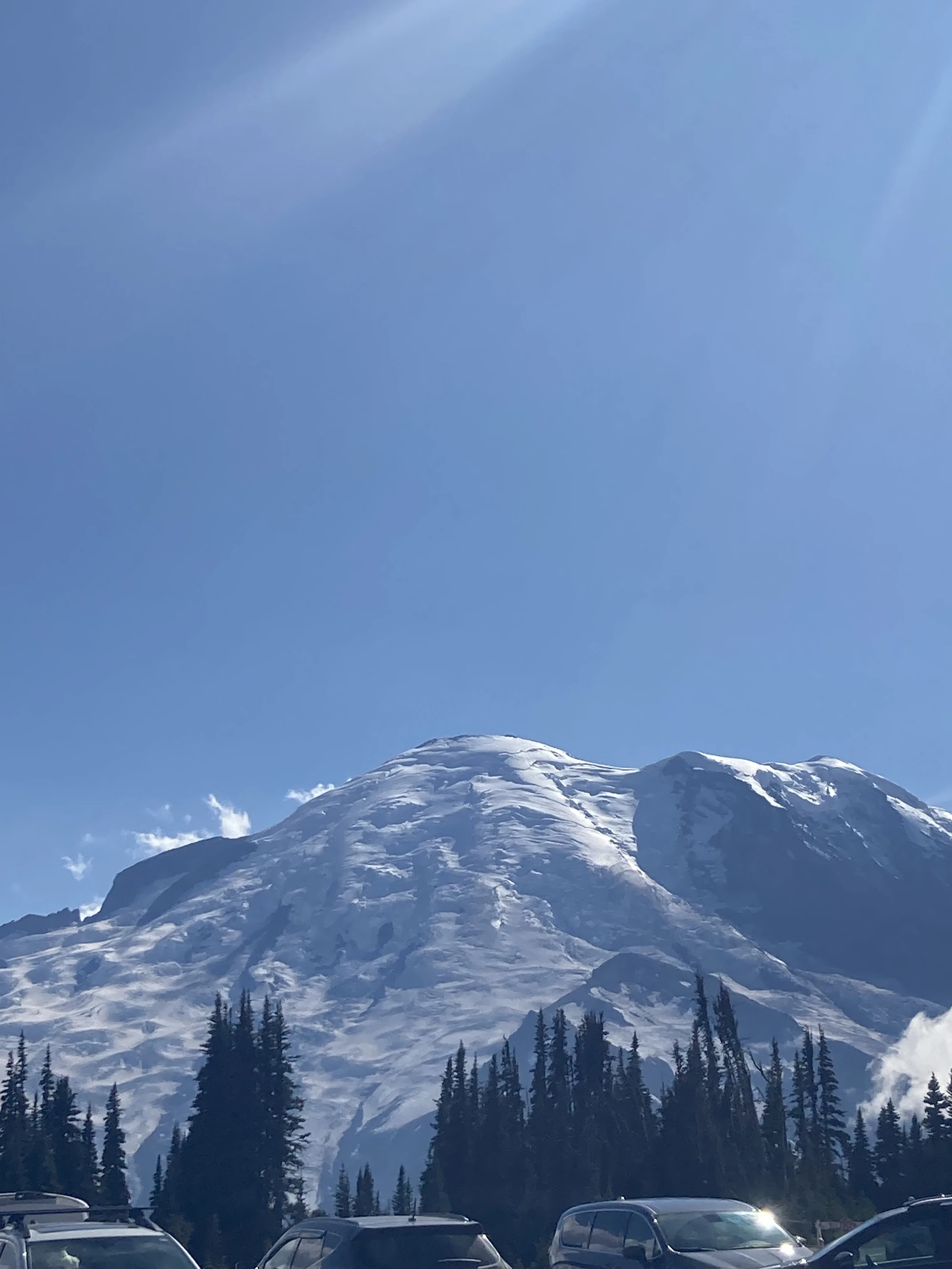 Sunrise Area looking upon Mt. Rainier