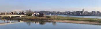 Cityscape of Nijmegen from Spoorbrug